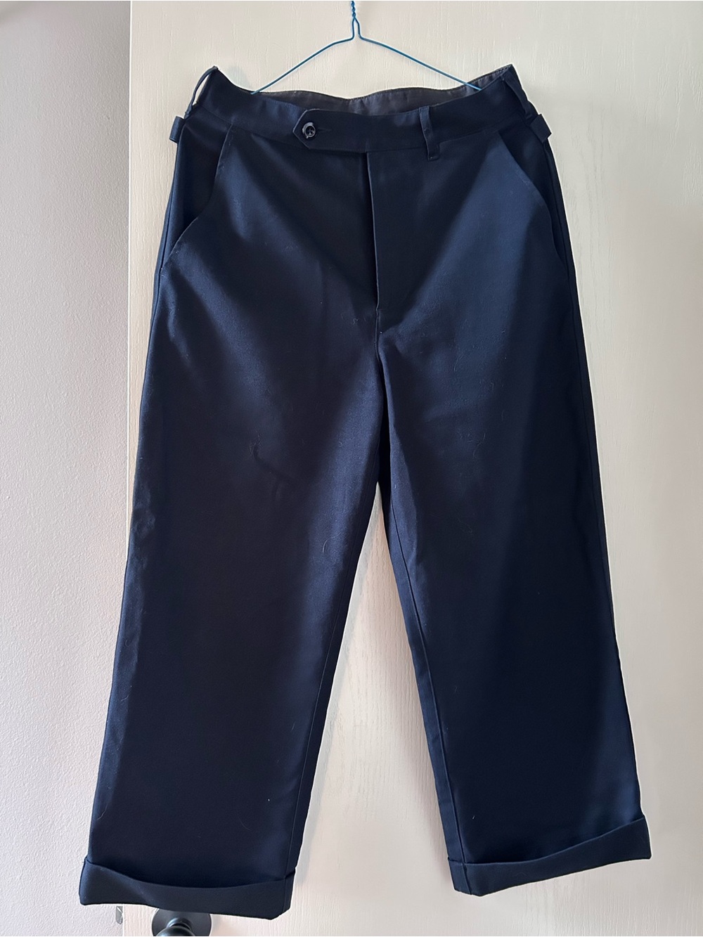 Women’s Navy Blue Casual Trousers